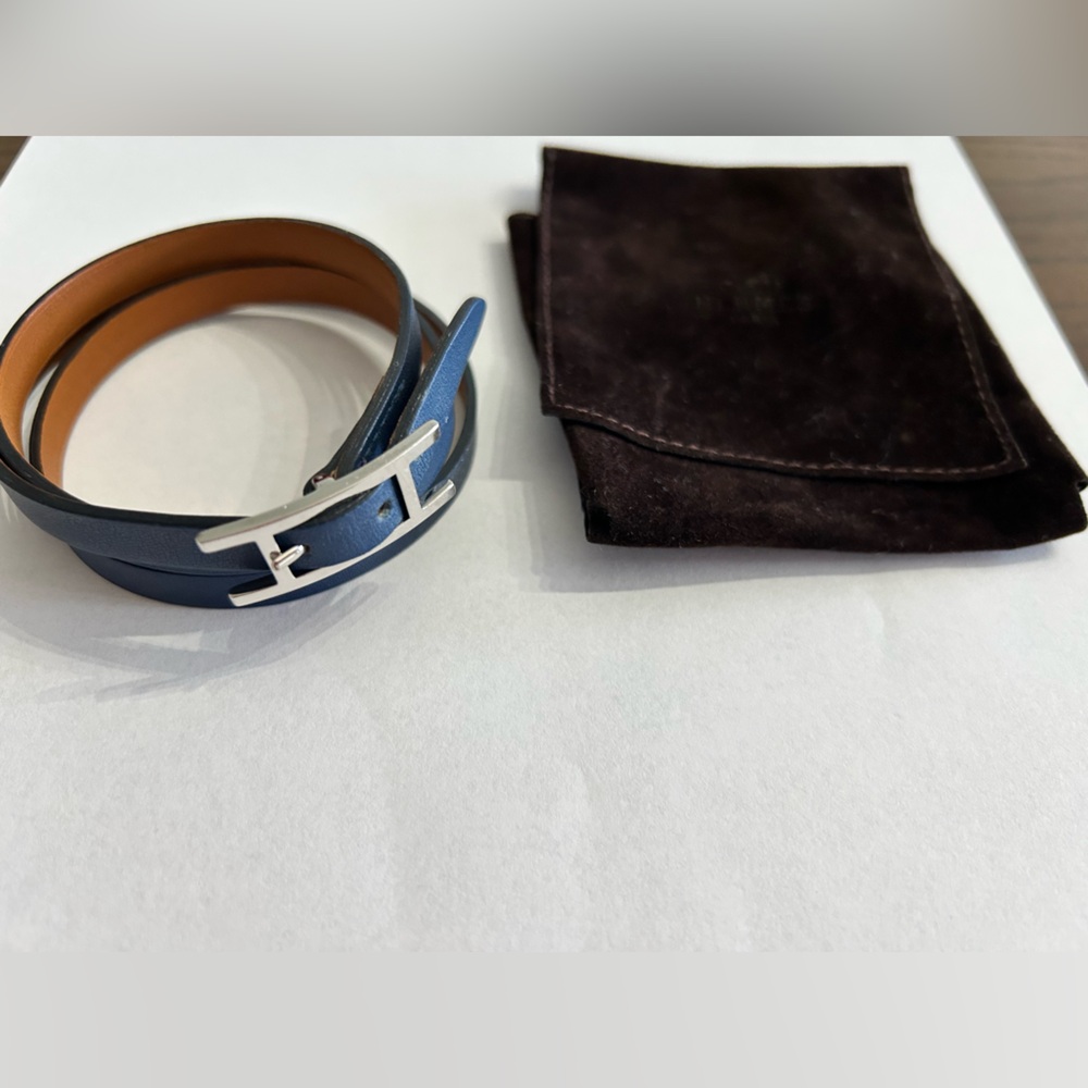 Hermes Behapi Double Tour Bracelet - image 1